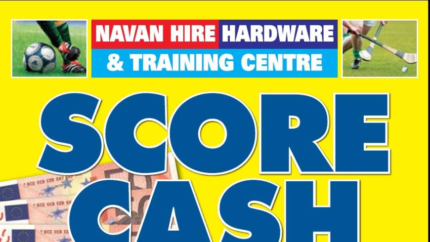 SCORE CASH FOR YOUR CLUB